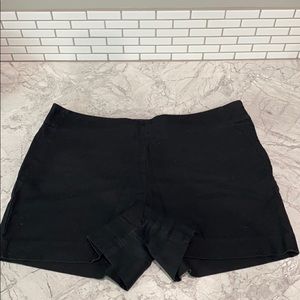 Banana Republic Black Cotton Shorts